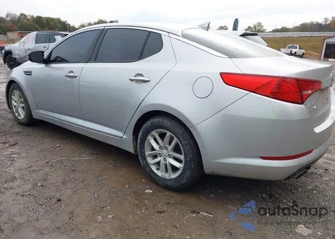 2013 Kia Optima Lx из США, поврежденный, VIN KNAGM4A76D5400821